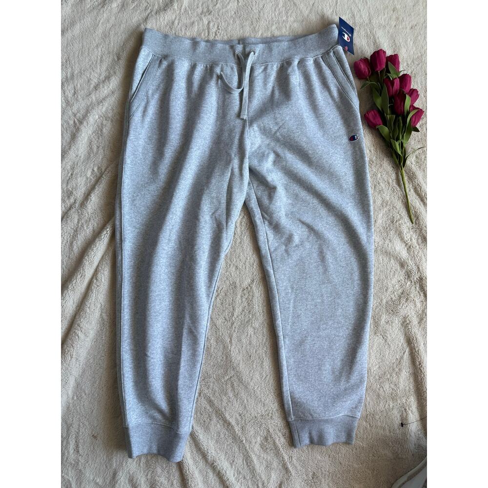 Champion Powerblend Joggers Gray Size 2XL